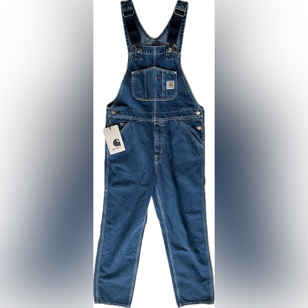 Carhartt WIP Bib Overall | Denim - Blue (stone washed)
'Norco' Blue Denim